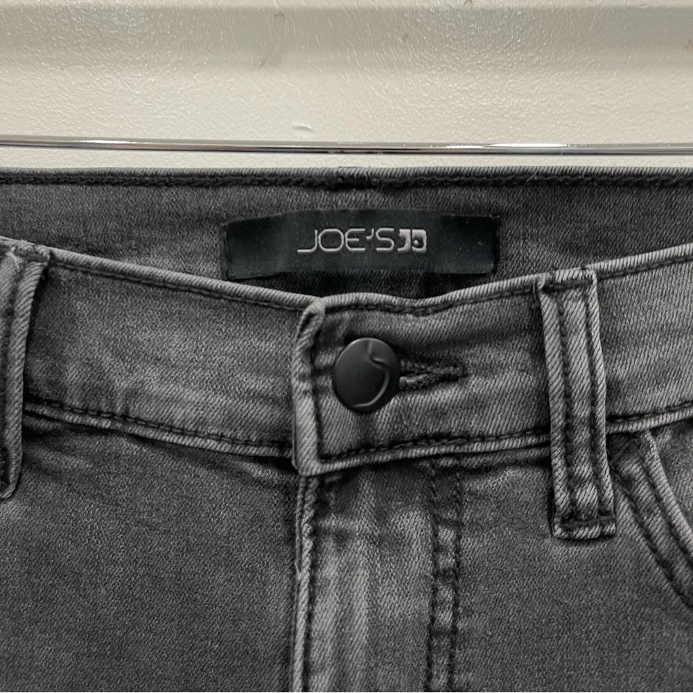 Joe’s Straight Crop Denim Jeans Women’s 26 Cotton Blend Washed Black